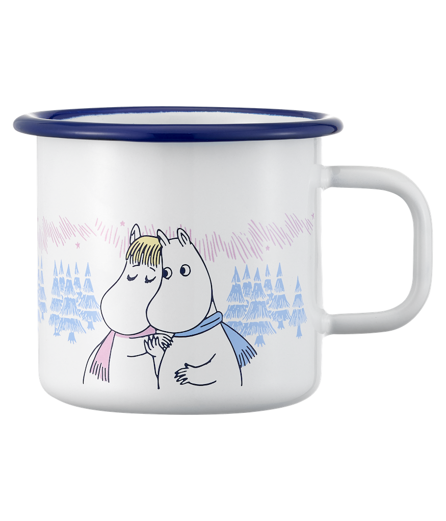 MOOMIN | Enamel Mug | Frosty Day | 0.37L