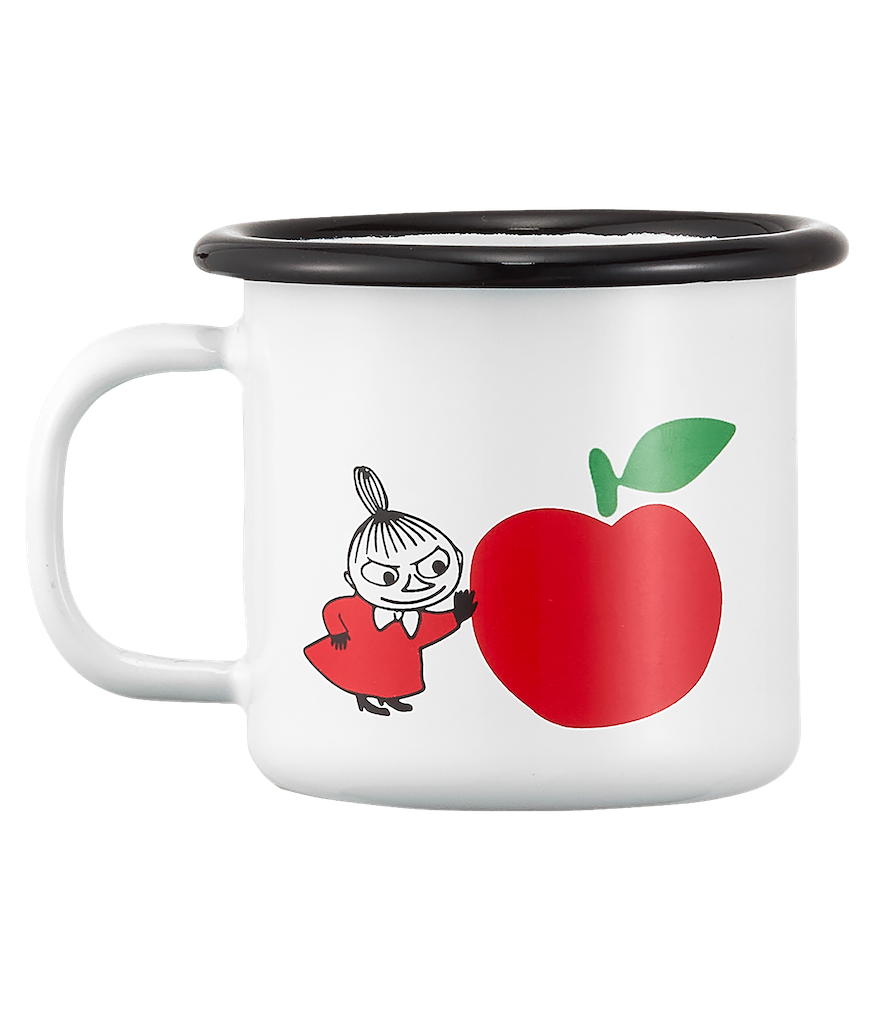 MOOMIN | Enamel Mug | Joyful Apples | 0.15 L