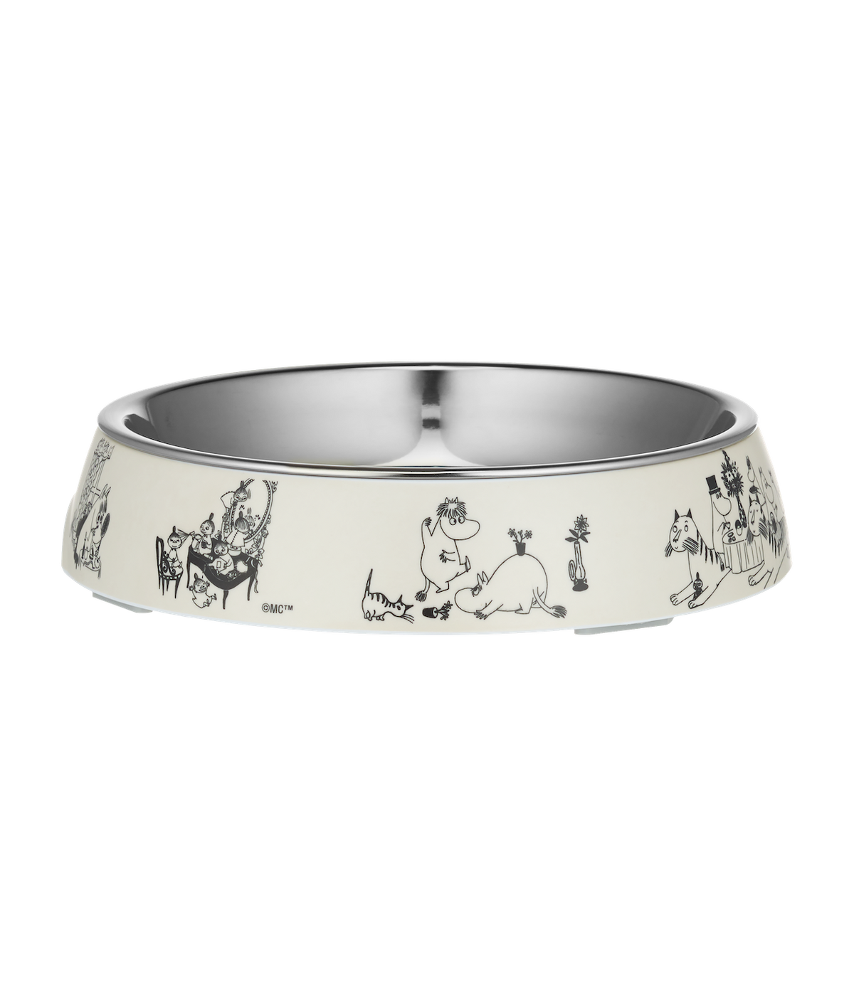 MOOMIN For Pets | Cat Food Bowl | Moomin 80 | ⌀ 15.5cm / H 3cm