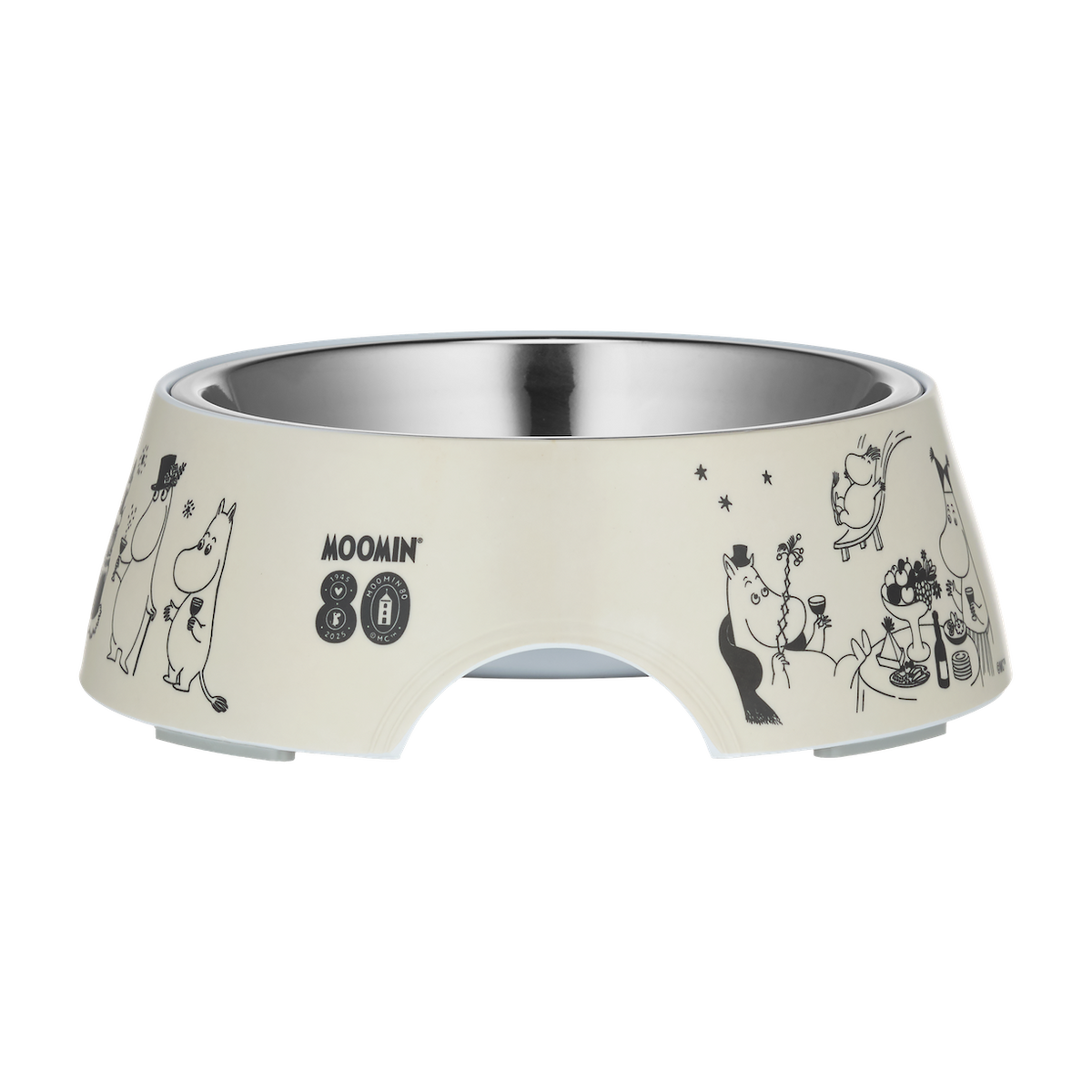 Moomin 80 Pet Bowl - Medium, by Muurla Design