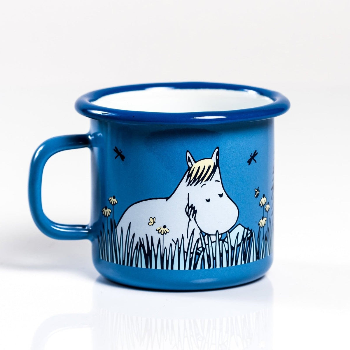 MUURLA | Moomin | Enamel Mug | In the Garden - Friends | 0.25L