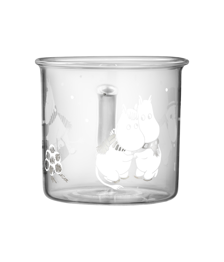 MOOMIN | Christmas | Glass Mug | Let It Snow | 0.35L