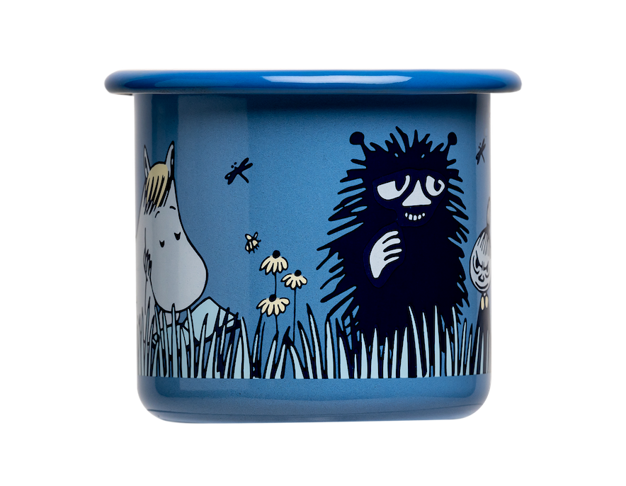 MUURLA | Moomin | Enamel Mug | In the Garden - Friends | 0.25L