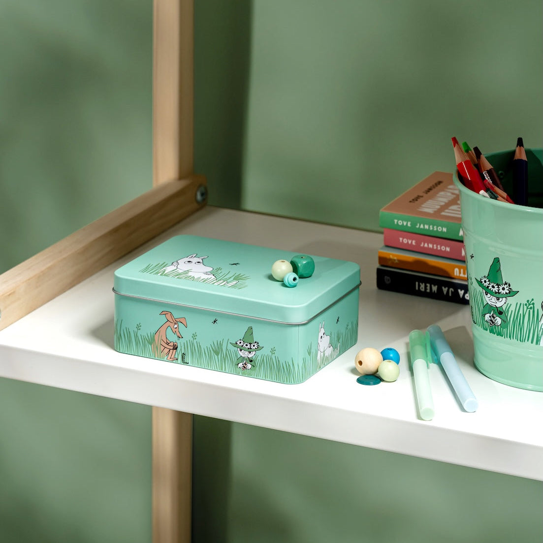 MOOMIN | Tin Box | Boys | 14.5cm x 10.5cm