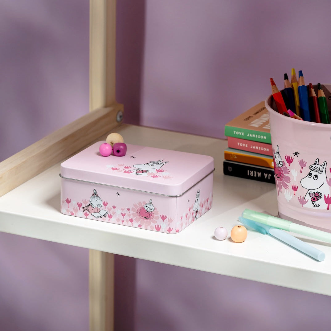 MOOMIN | Tin Box | Girls | 14.5 x 10.5cm