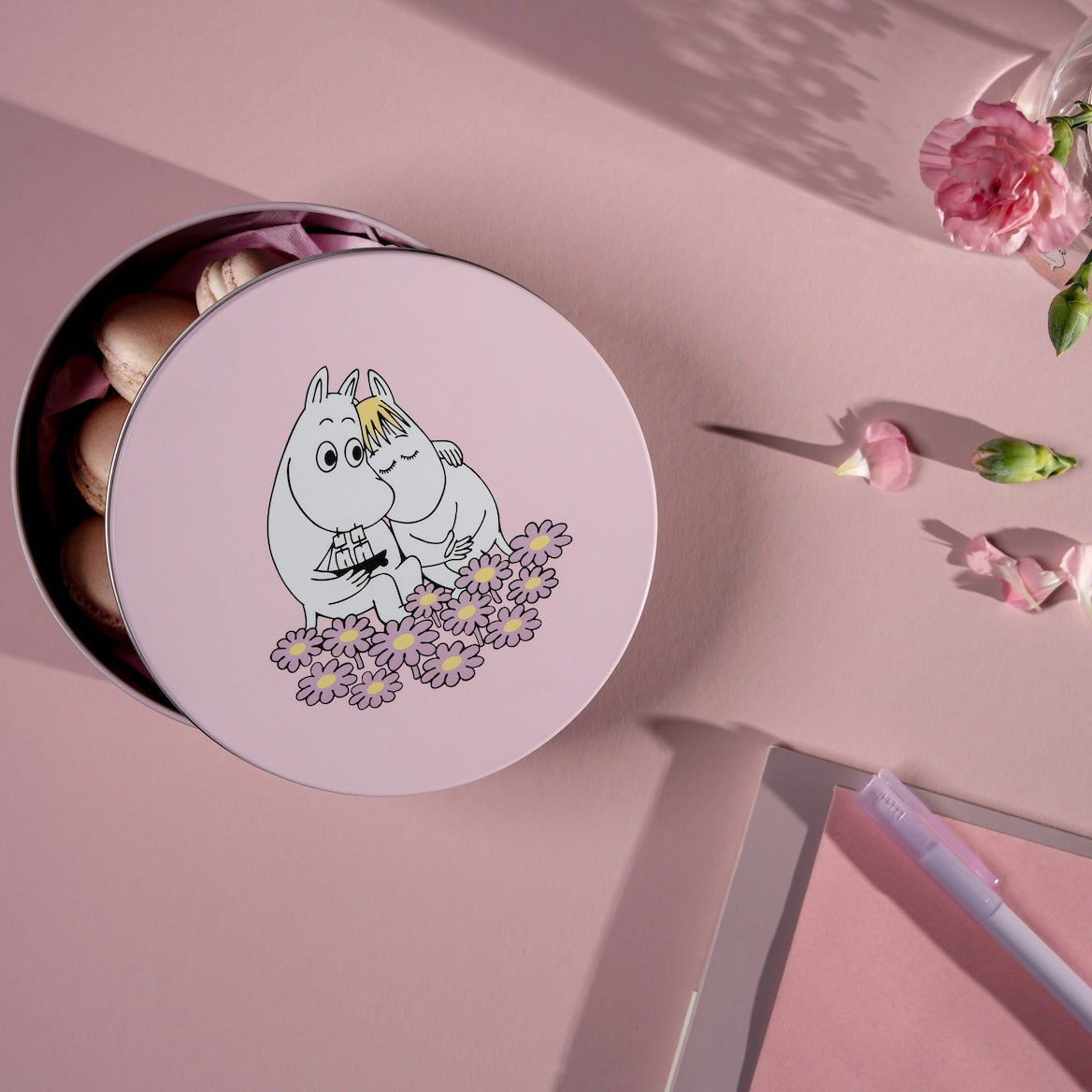 MOOMIN | Round Tin Jar | Together | 15 x 6.5cm