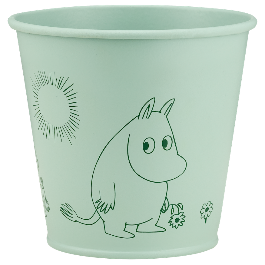 MOOMIN | Tin Flower Pot  | Gardenia | 11 x 10 cm