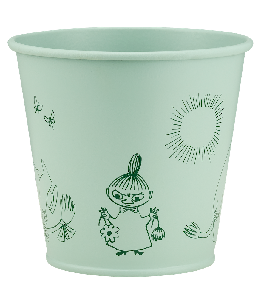 MOOMIN | Tin Flower Pot  | Gardenia | 11 x 10 cm