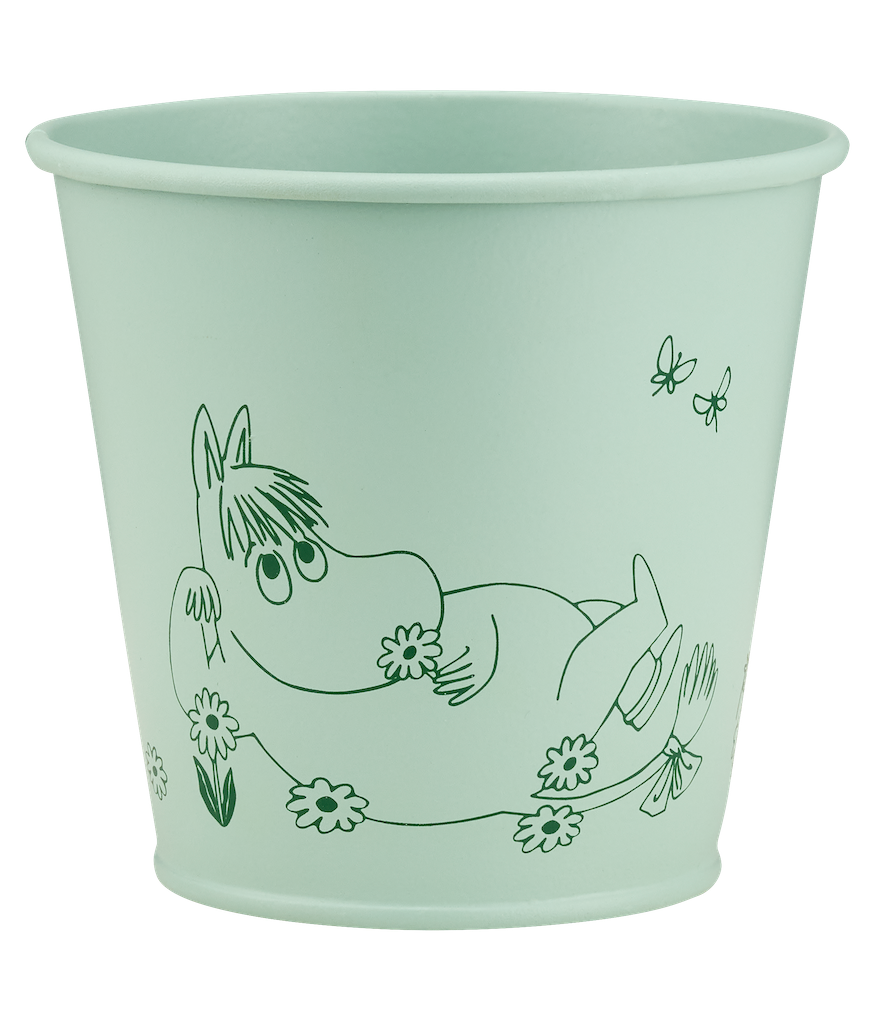 MOOMIN | Tin Flower Pot  | Gardenia | 11 x 10 cm