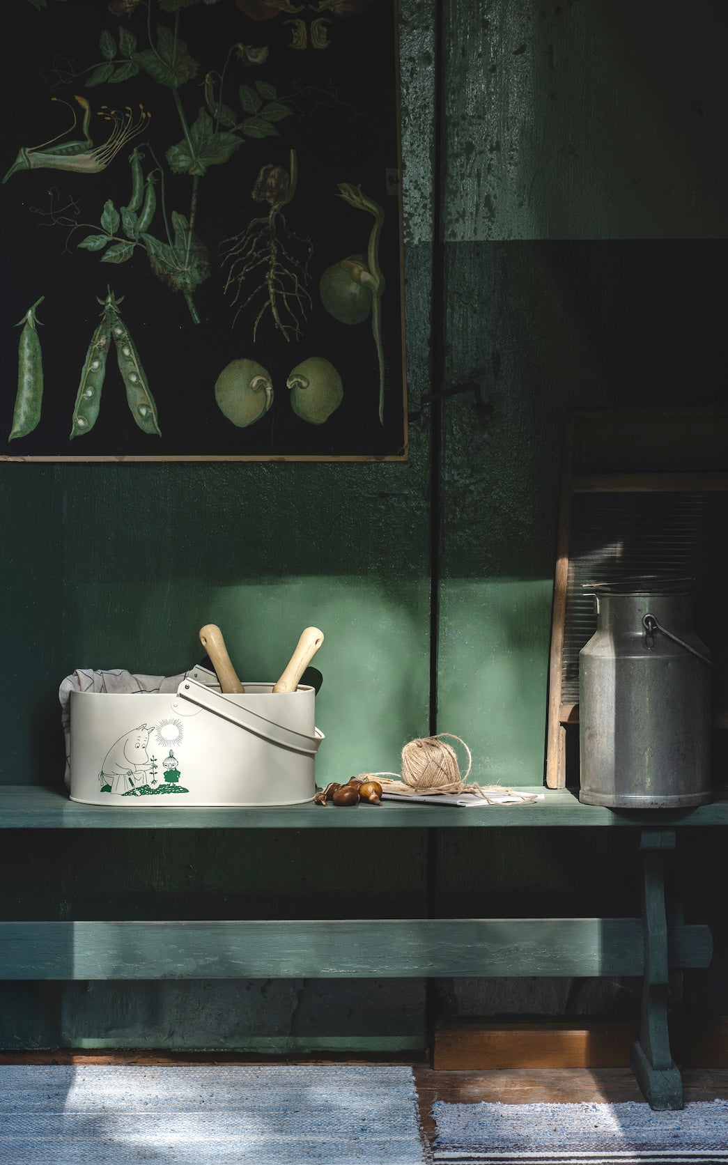 MOOMIN | Tin Gardening Caddy | Gardenia