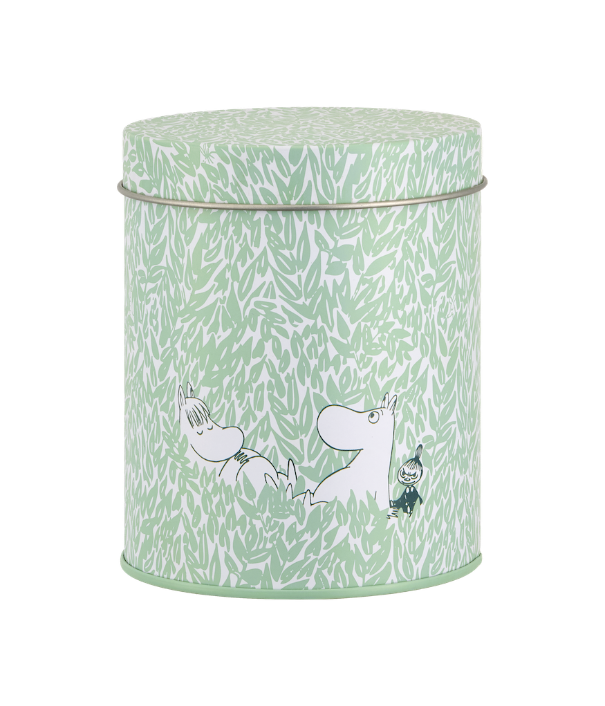 MOOMIN | Tin Jars | Forest | 11cm & 15cm | Set of 2