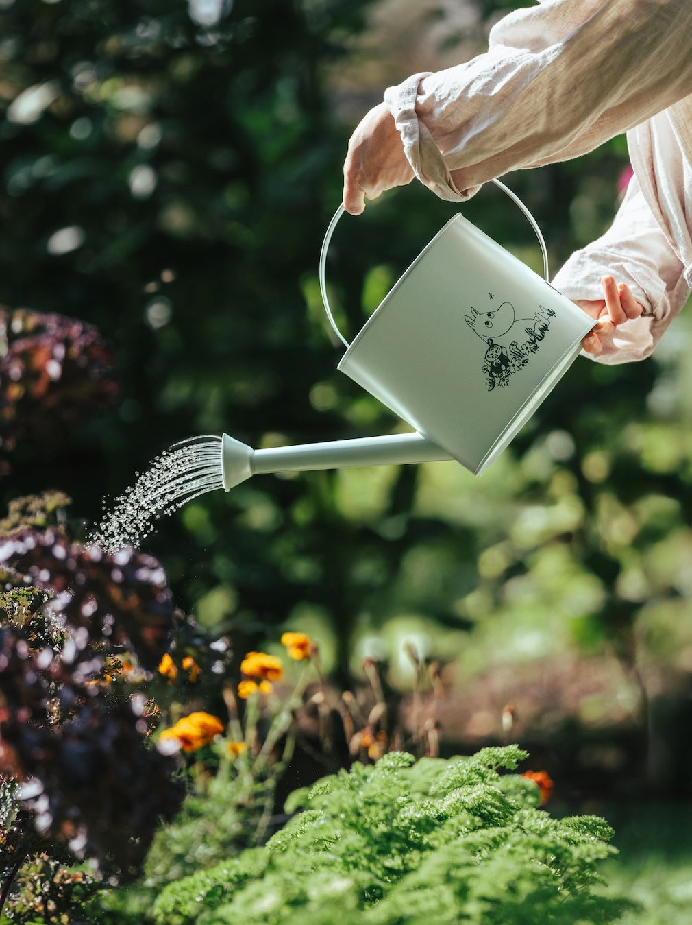 MOOMIN | Tin Watering Can | Gardenia | 4L