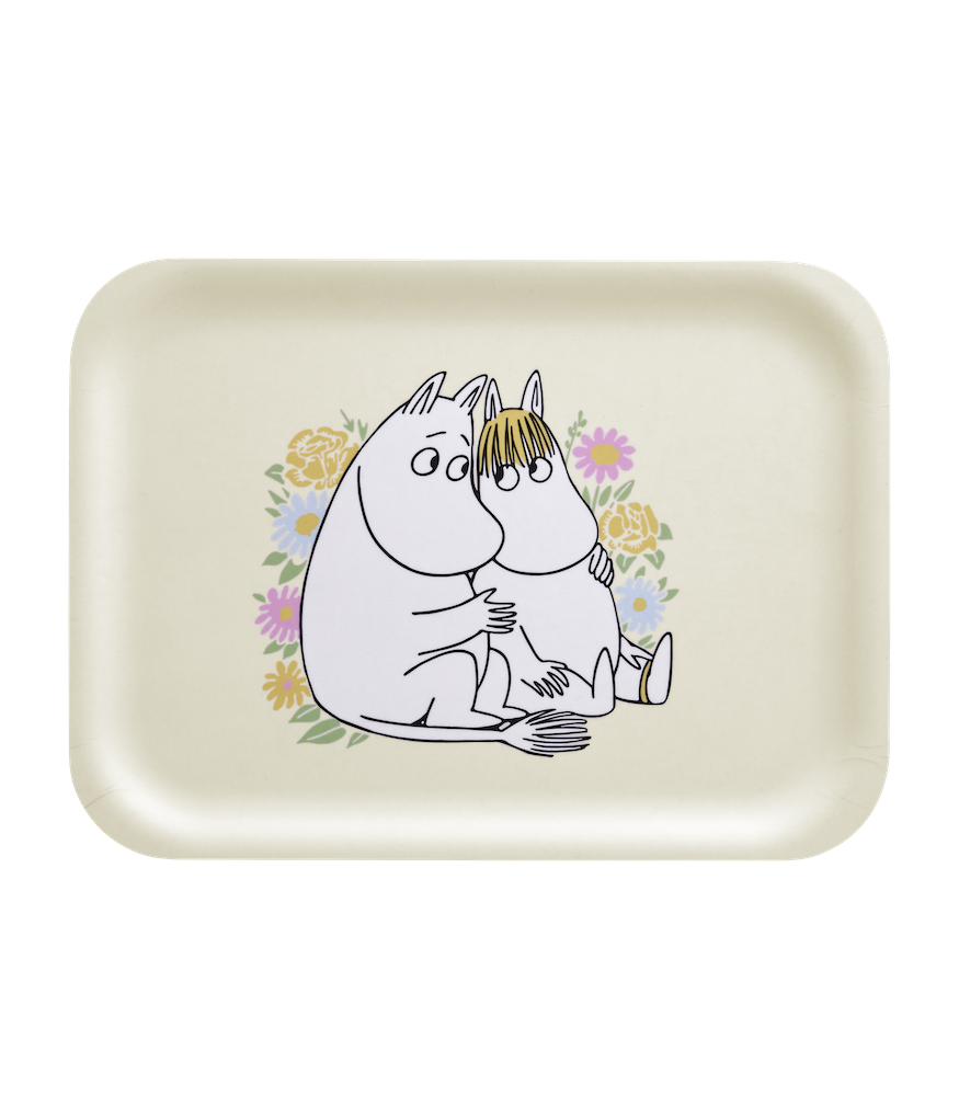 **Available Mid-March** MOOMIN | Tray | Flowers | 27 x 20cm **New**