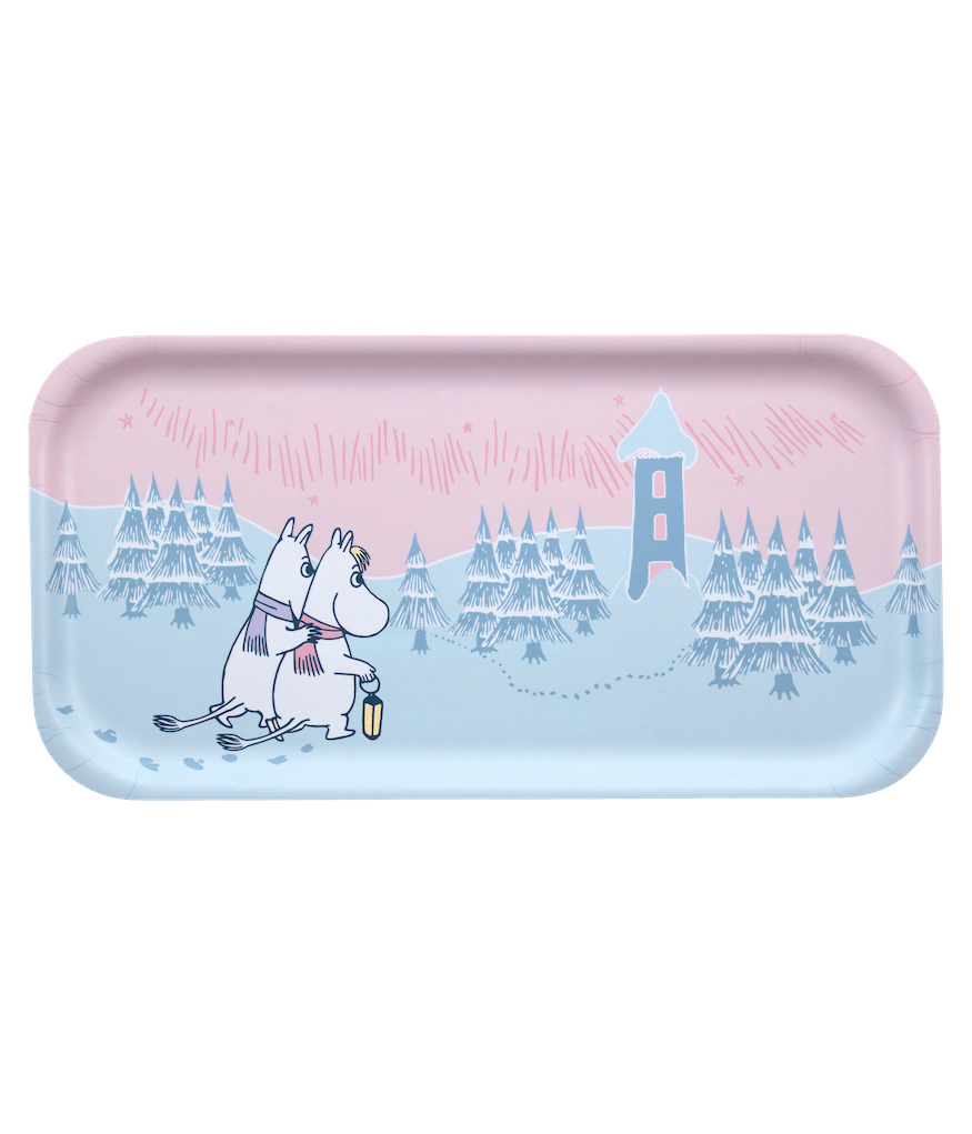 MOOMIN | Tray | Frosty Day | 43x22cm