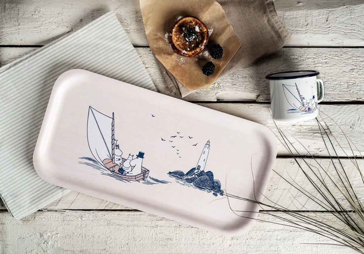 MOOMIN | Sailors | Tray | 43 x 22cm