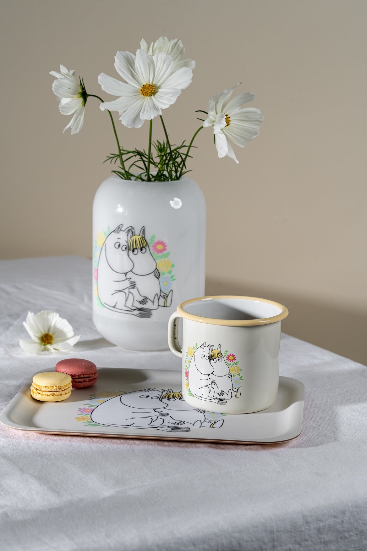 MOOMIN | Tray | Flowers | 27 x 20cm