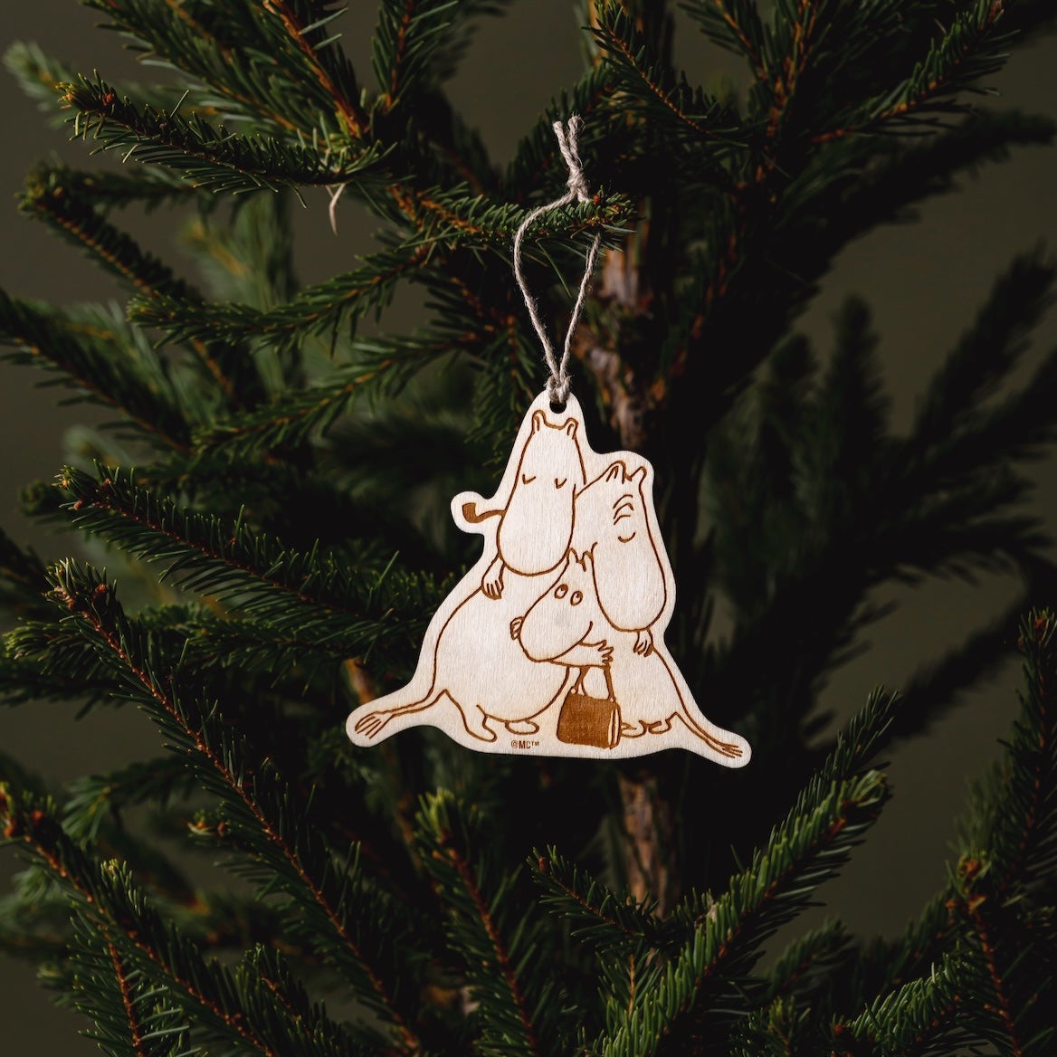 MOOMIN | Veneer Decoration | Moomin 80