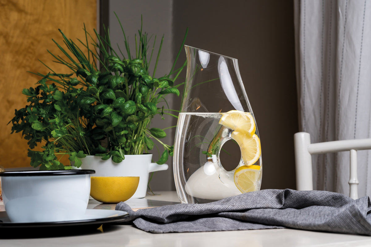 Muurla Design&#39;s &#39;O&#39;Pitcher has plenty of rooms for ice and lemons, and whatever!