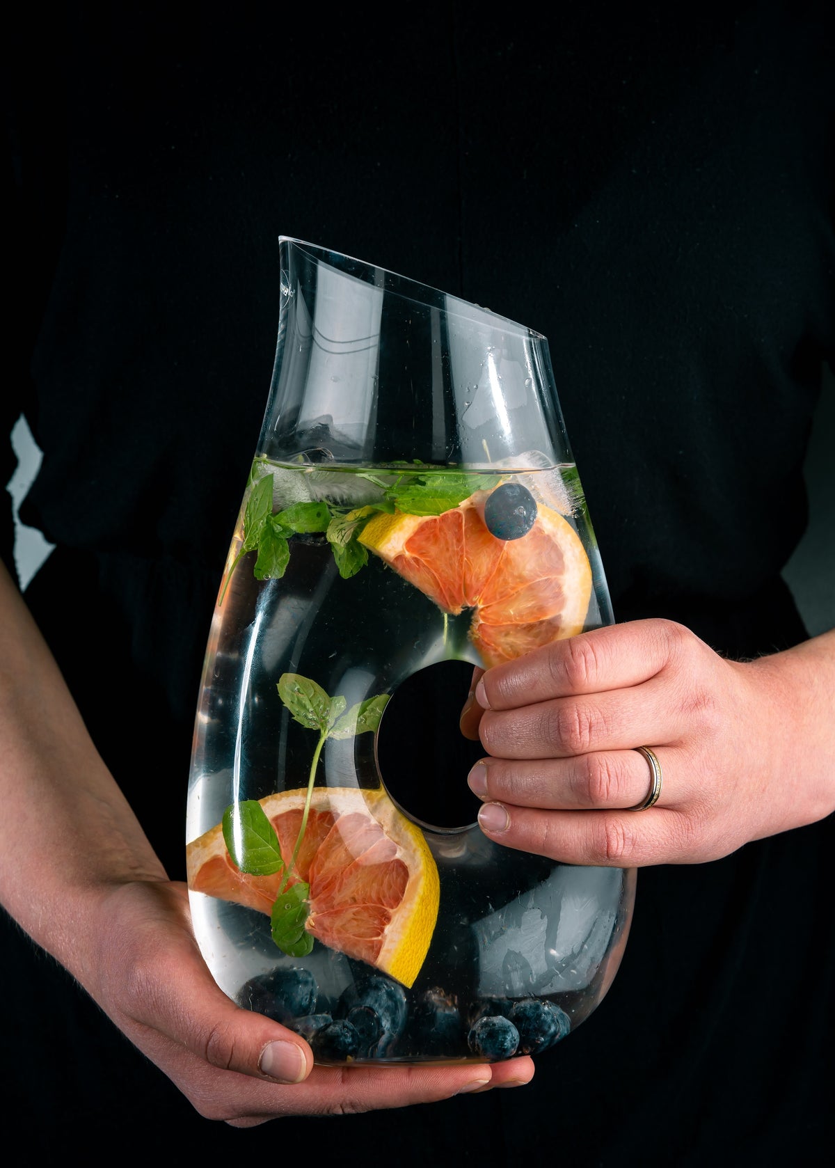 Muurla Design &#39;O&#39;Pitcher has plenty of room for fruits and berries