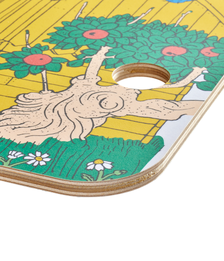 PIPPI LONGSTOCKING | Chop &amp; Serve Board | The Way Home | 18 x 44cm