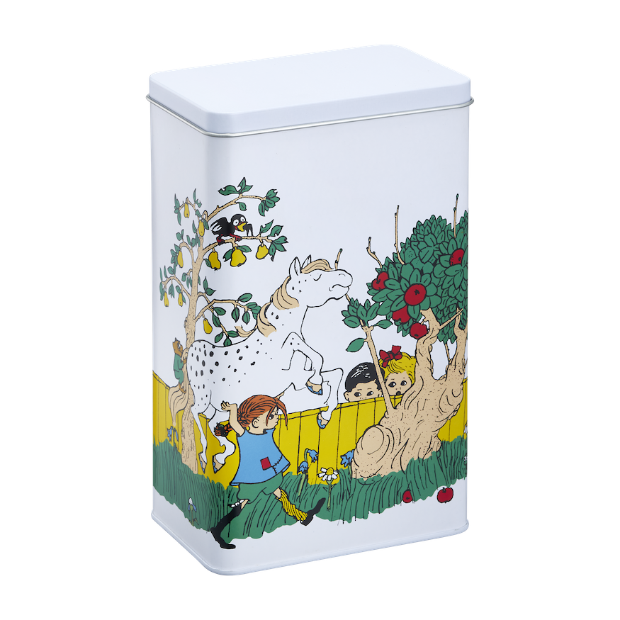PIPPI LONGSTOCKING | Tin Box | The Way Home | 12 x 8 x 20cm