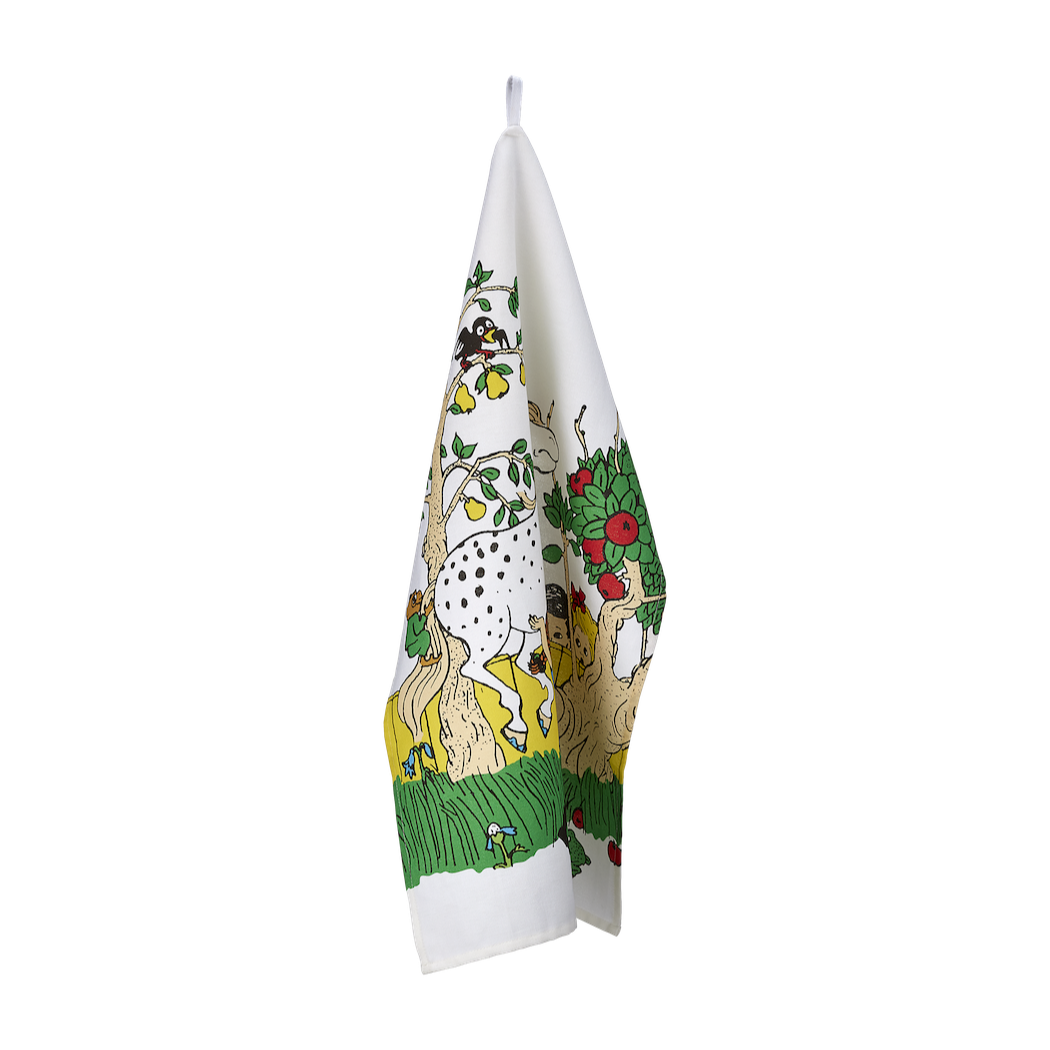 PIPPI LONGSTOCKING | Kitchen Tea Towel | The Way Home | 100% Cotton | 50 x 70cm