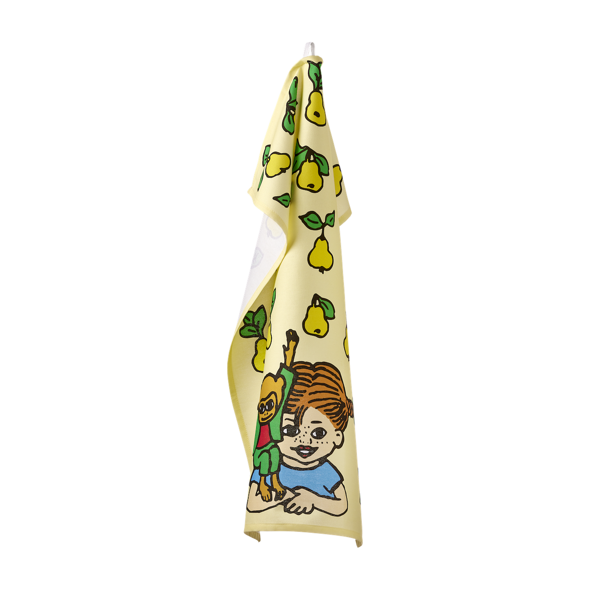 PIPPI LONGSTOCKING | Kitchen Tea Towel | Fruits | 100% Cotton | 50 x 70cm