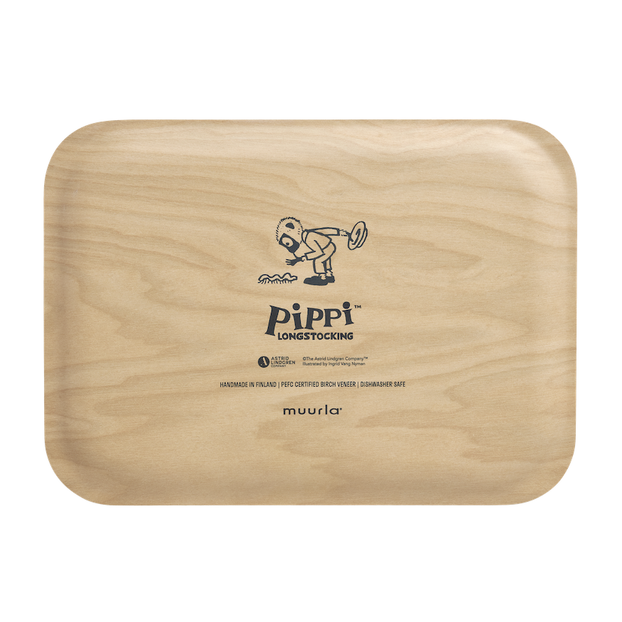PIPPI LONGSTOCKING | Tray | The Strongest Girl in the World | 27 x 20cm