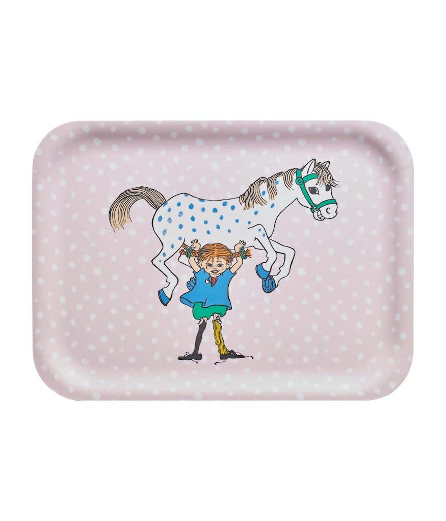 PIPPI LONGSTOCKING | Tray | Pippi and the Horse | 27 x 20cm