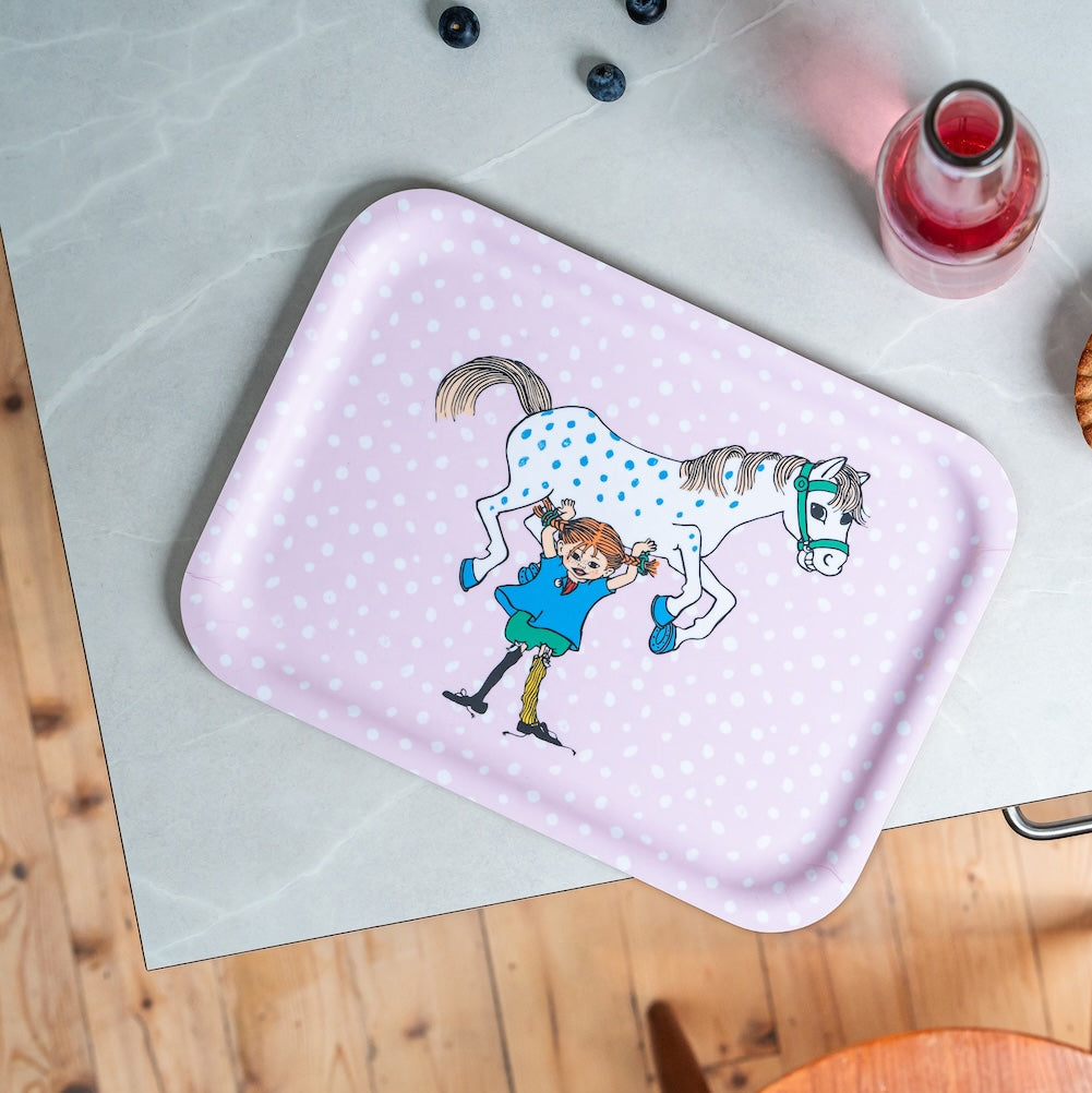 PIPPI LONGSTOCKING | Tray | Pippi and the Horse | 27 x 20cm