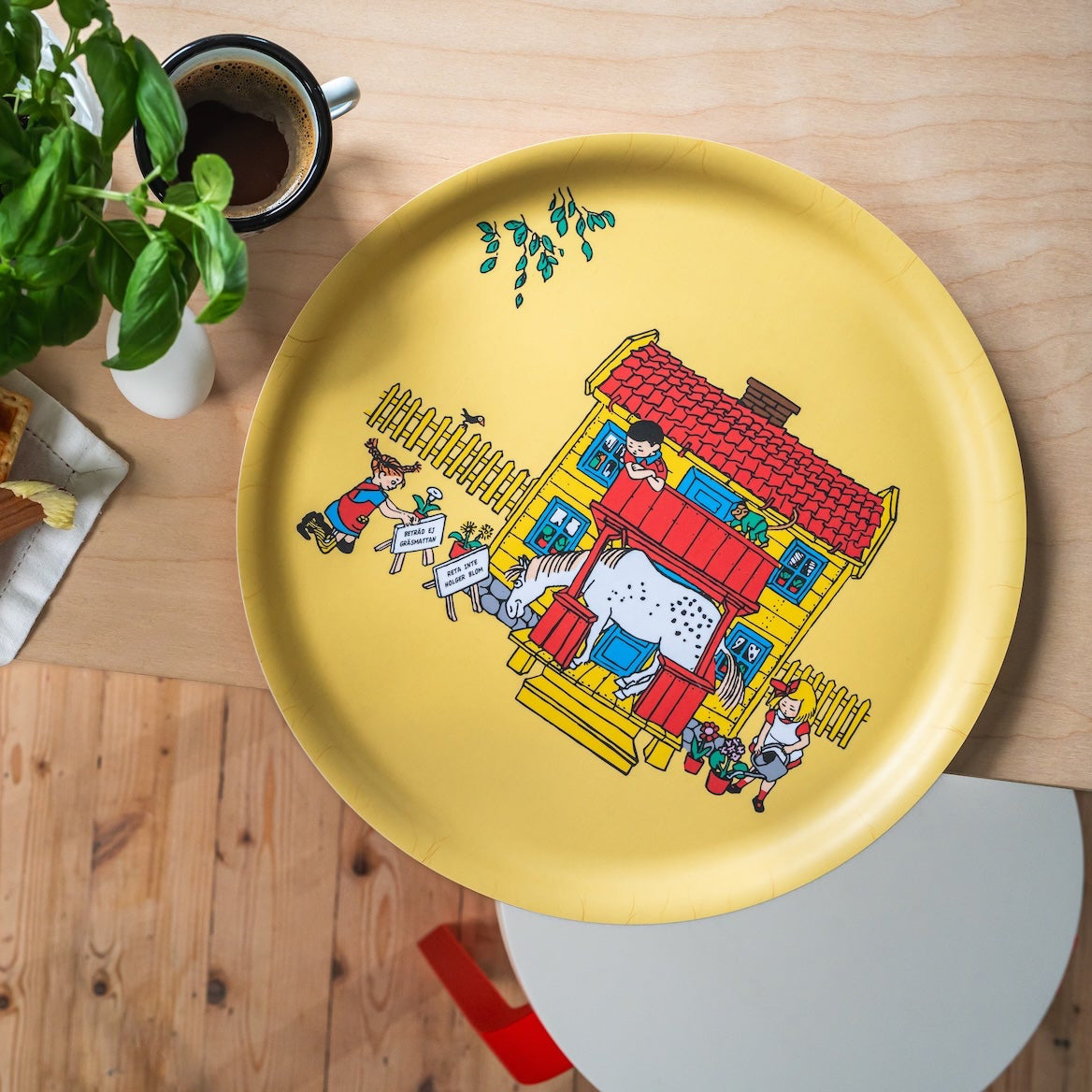 PIPPI LONGSTOCKING | Tray | Villa Villekulla | 35cm Dia