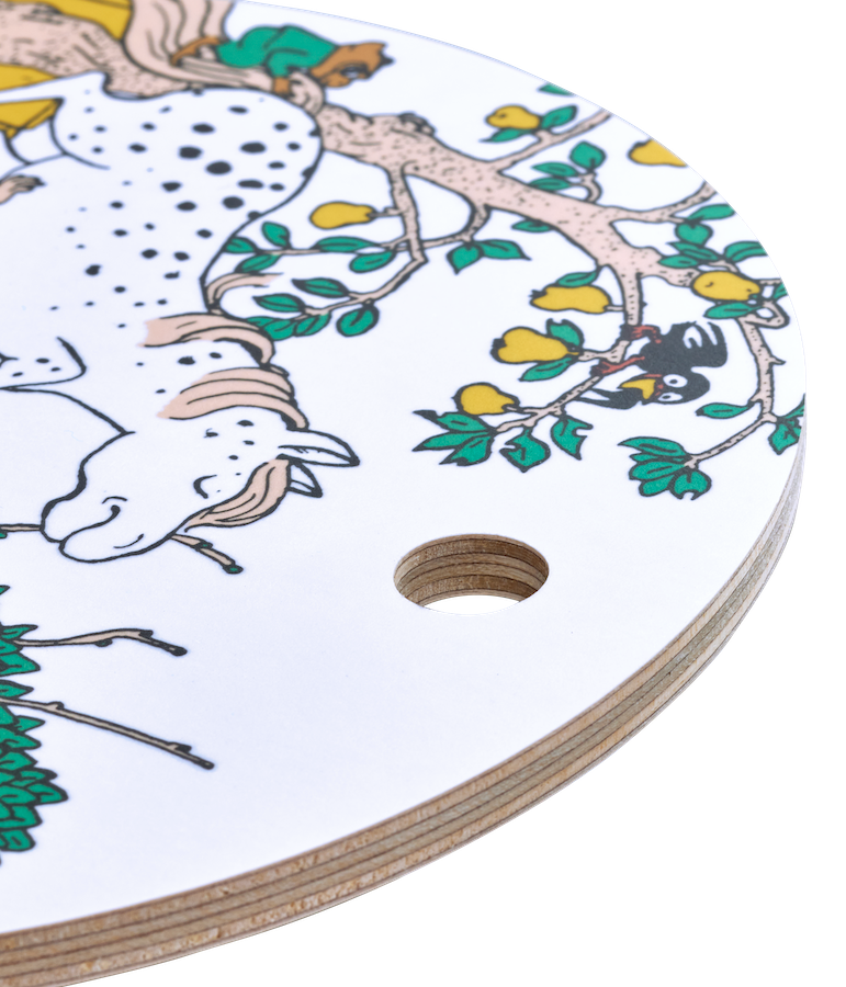 PIPPI LONGSTOCKING | Trivet | The Way Home | 20cm Dia