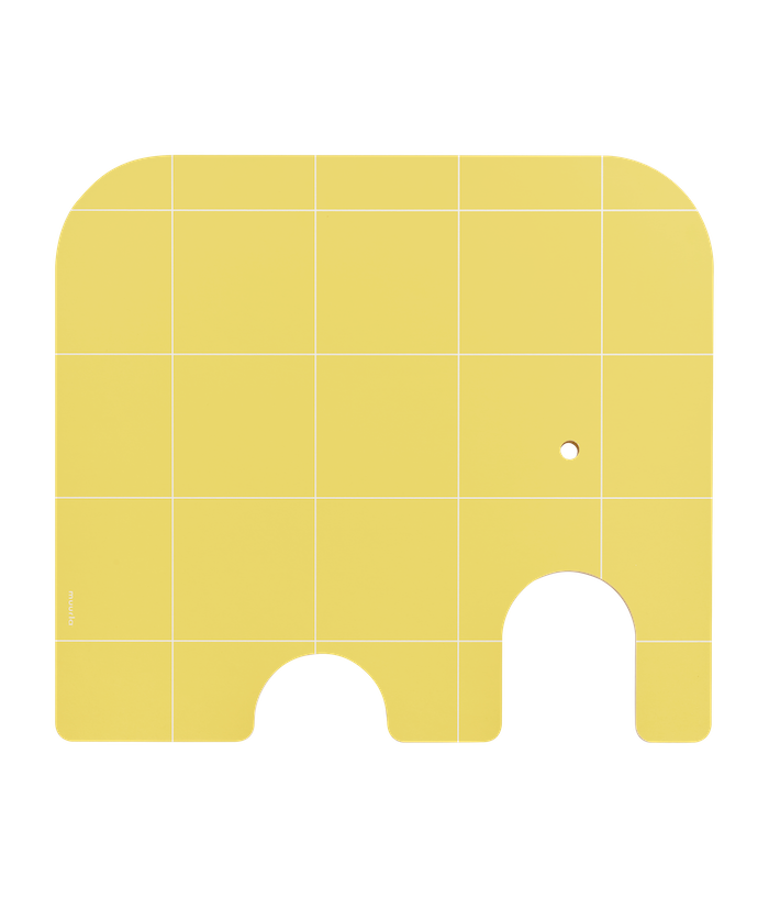 Muurla Chop and Serve Board L, Birch / Yellow