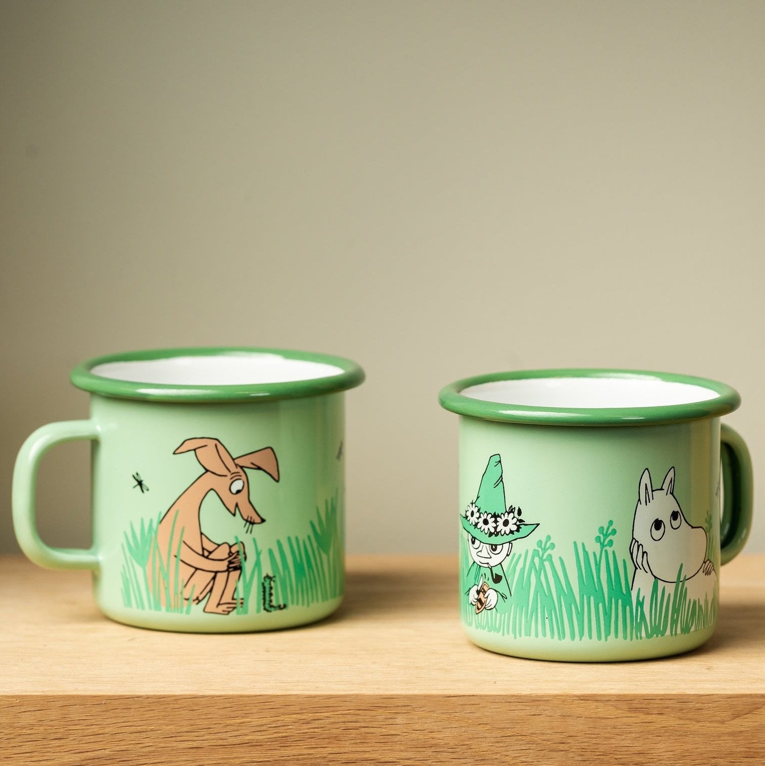 Muurla Moomin In the Garden Boys Enamel Mug