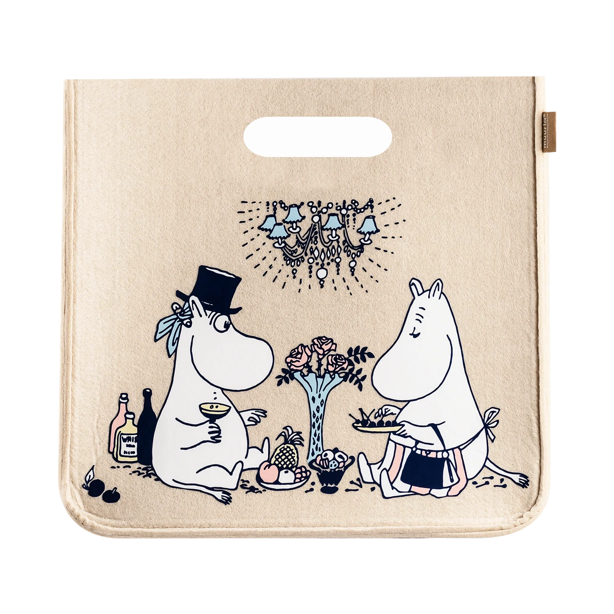 MOOMIN | Storage Basket | Date Night | 33cm x 33cm x 31cm