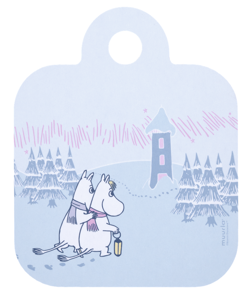 MOOMIN | Chop & Serve Board | Frosty Day | 20x25cm