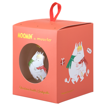 Muurla Moomin Christmas Bauble 9m, Happy Holidays