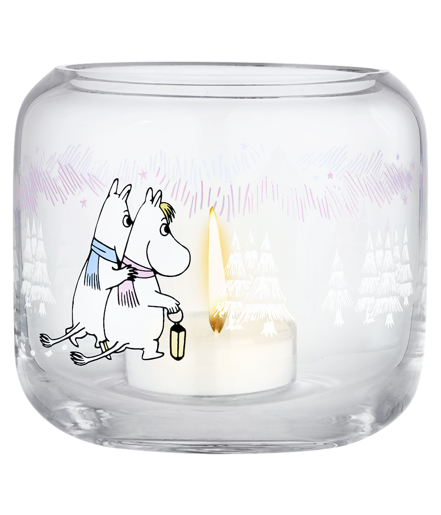 MOOMIN | Candle Holder | Frosty Day | Ø 9cm height 8cm
