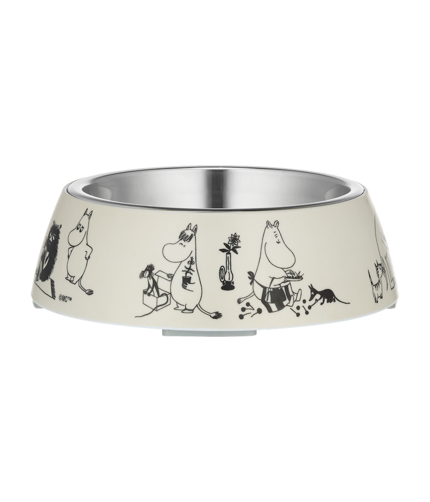 MOOMIN For Pets | Food Bowl - Small | Moomin 80 | ⌀ 14cm x 4.5cm