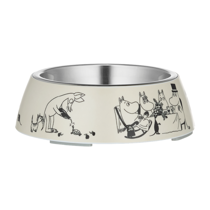 MOOMIN For Pets | Food Bowl - Small | Moomin 80 | ⌀ 14cm x 4.5cm