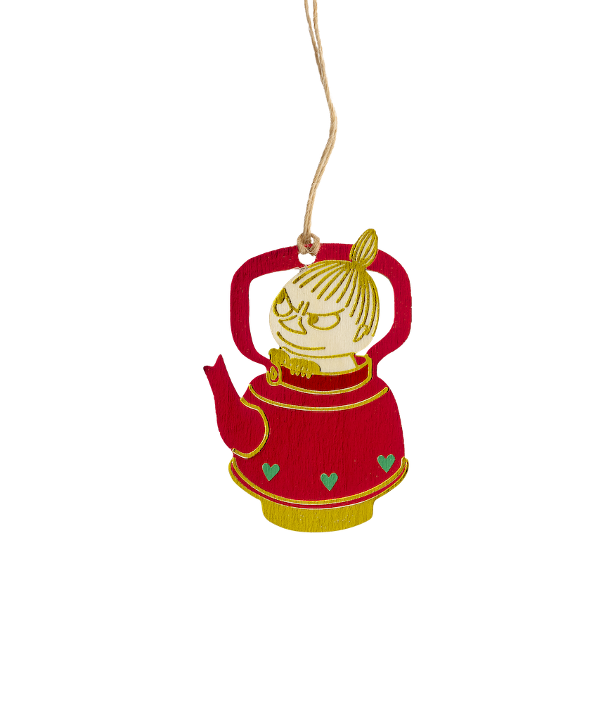 MOOMIN | Plywood Christmas Decoration | 7x5x0.3cm | Little My