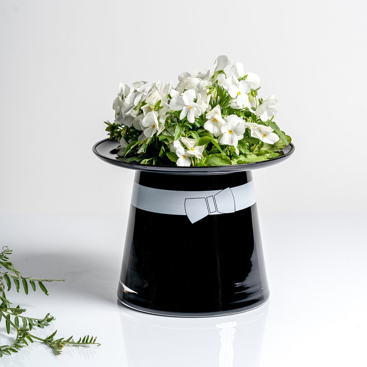 MUURLA | Moomin | Moominpappa&#39;s Hat Vase | Black