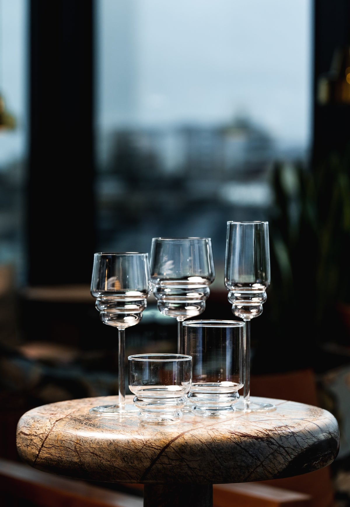 Steps Glassware Series by Muurla Design