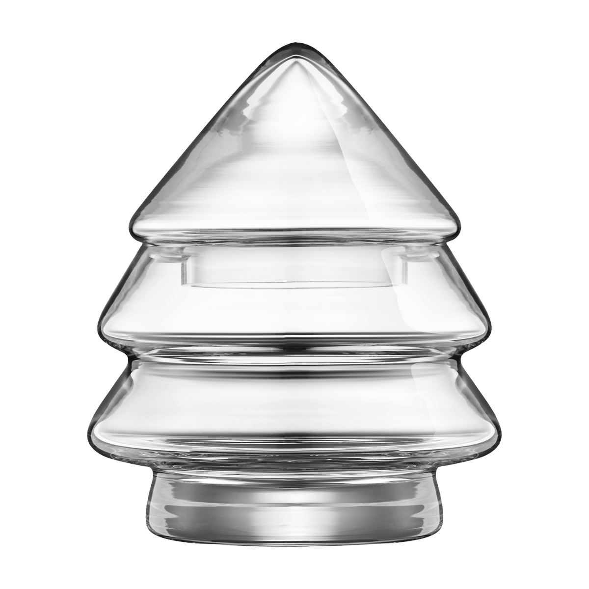 MUURLA | Christmas Tree | Glass Jar With Lid | 12cm Mini