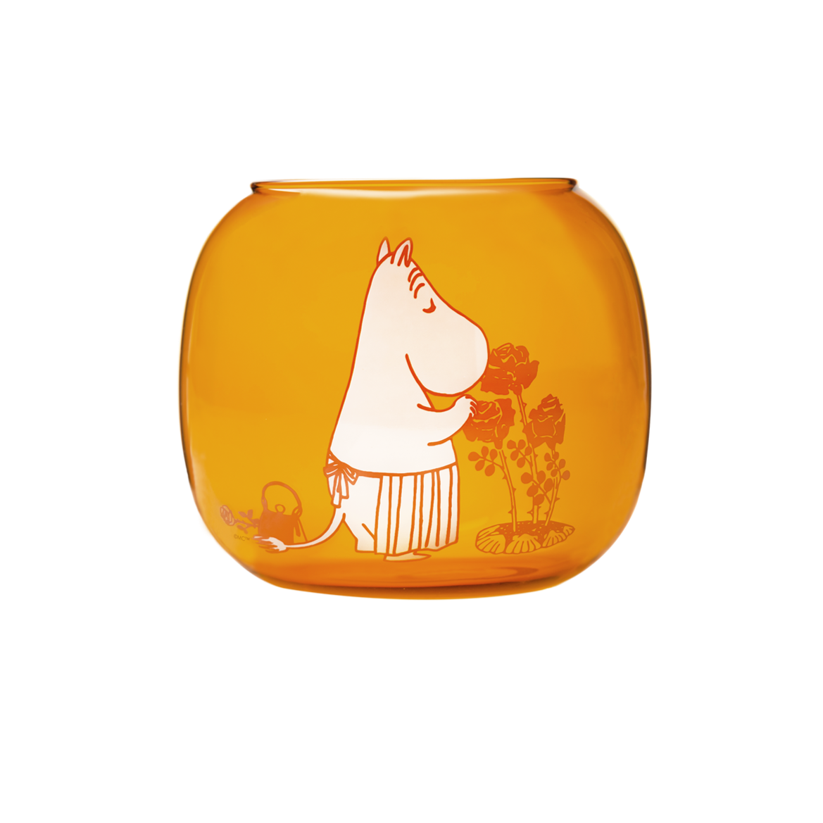 MOOMIN - Tealight Candle Holder, Moominmamma, Amber