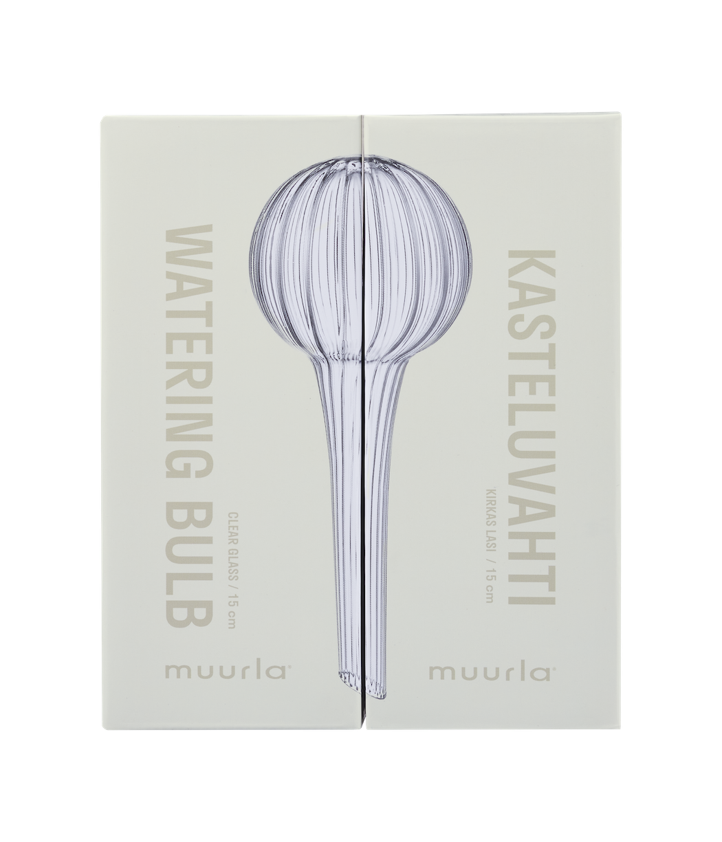 MUURLA | Watering Bulb Clear | 15cm