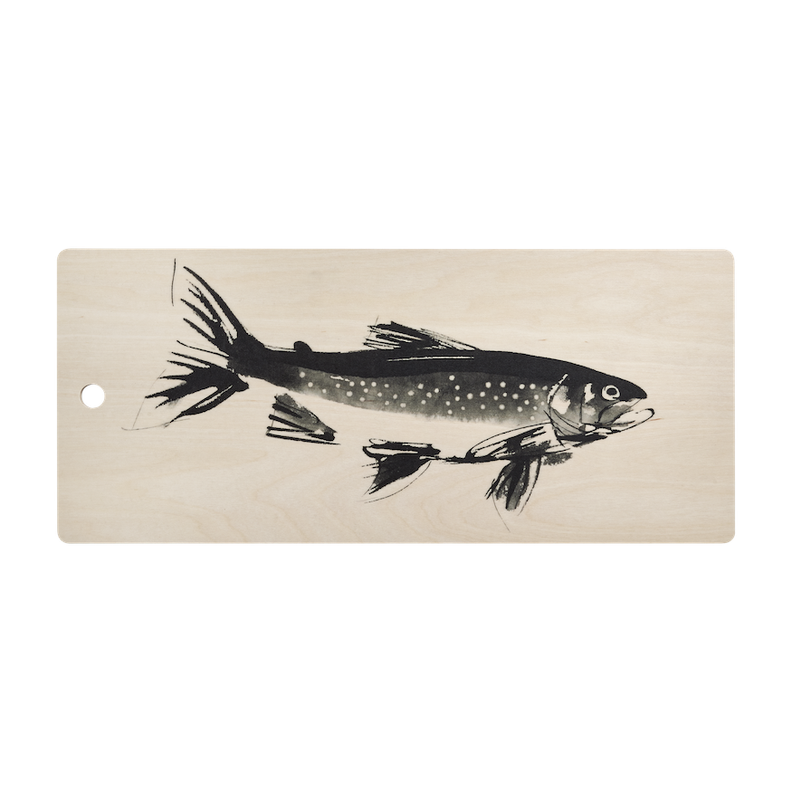 Muurla | Teemu Järvi, Chop &amp; Serve Board, 46x20cm, Arctic Char