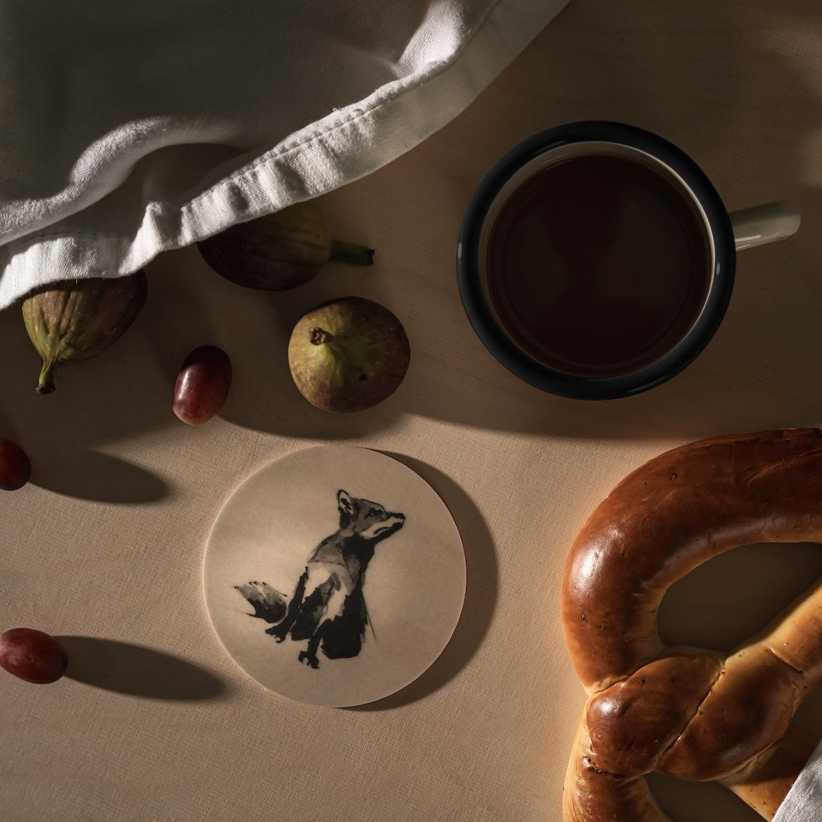 Fox Coaster by Teemu Jarvi for Muurla Design