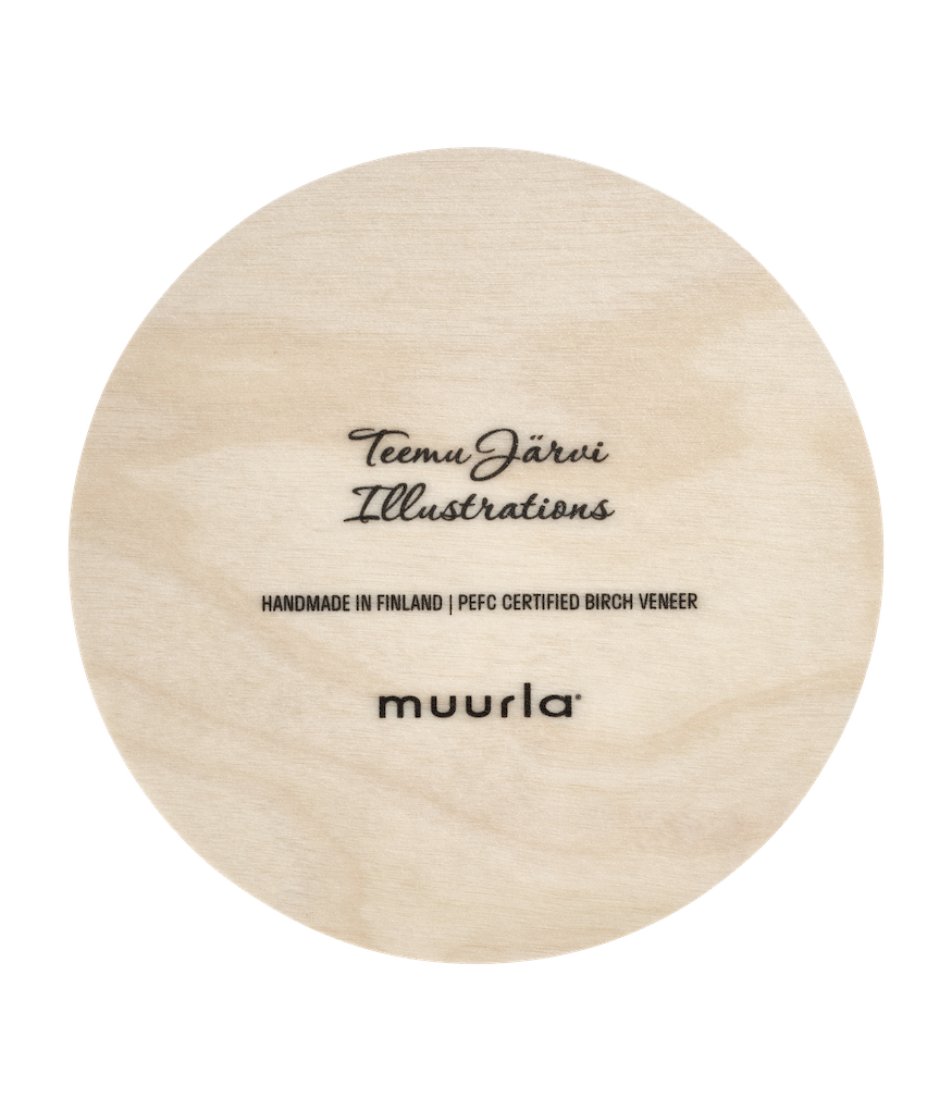 Muurla | Teemu Järvi, Coaster, ⌀ 10cm, Hedgehog
