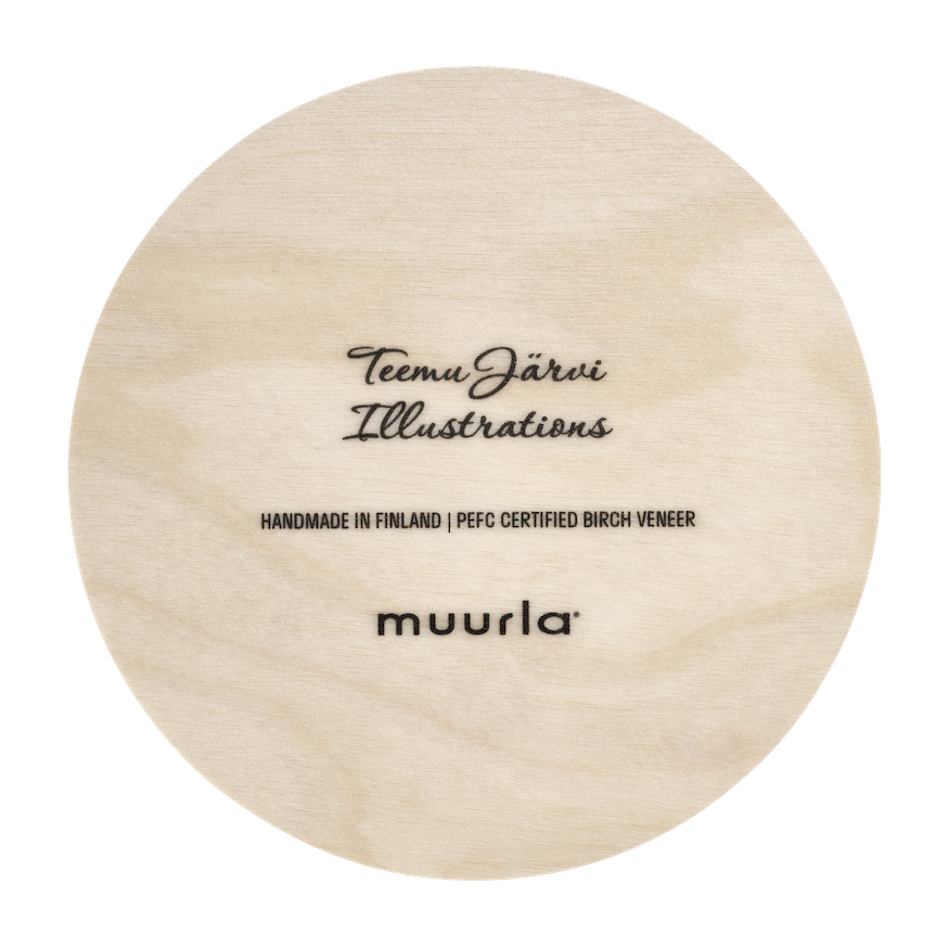 Muurla | Teemu Järvi, Coaster, ⌀ 10cm, Otter